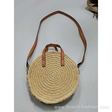 Wheat Straw Beach Bag Handmade Straw Bag